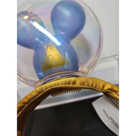 Disney Parks 50th Anniversary Light Up Balloons Minnie Mouse Ears Headband - Picture 5 of 7